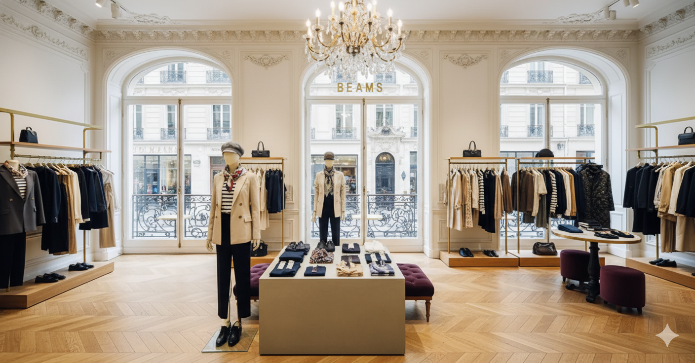 BEAMSのポップアップストア戦略が海外展開を成功に導く理由：文化キュレーションの力
