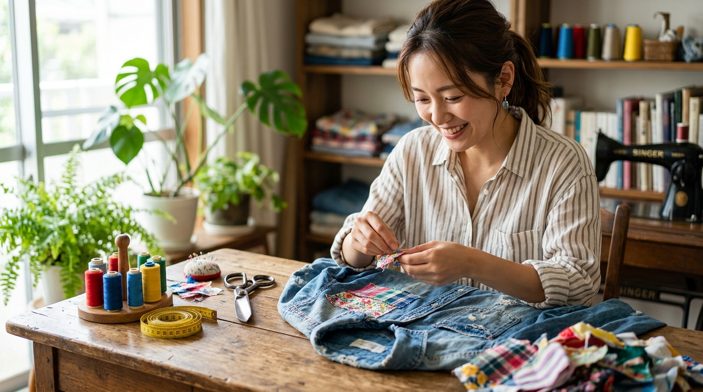 アップサイクルファッションDIY初心者向けやり方完全ガイド