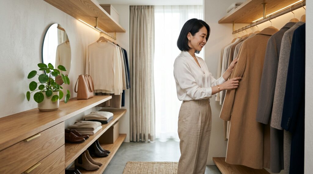 30代女性のミニマリストファッション完全ガイド|クローゼット整理術