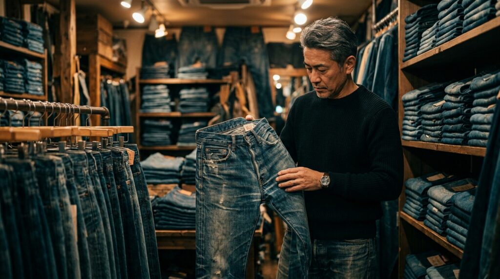 古着デニムのサイズ感はウエストでなくヒップで選ぶのが正解