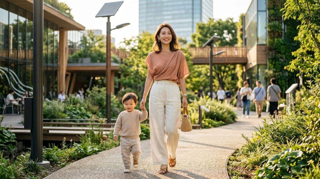 30代ママの2026年ファッションはゆとりと差し色が主役に